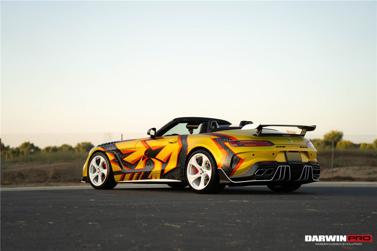 2017 - 2021 Mercedes Benz AMG GTC IMPII Part Carbon Fiber Rear Bumper With Exhasust tips